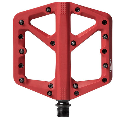 Crankbrothers Stamp-1 Pedals, Large, Red