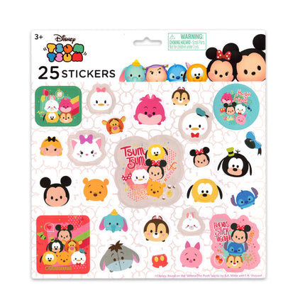Disney Doorables Tsunameez Blind Bag Keychains Bundle - 3 Pack Tsunameez Disney Doorables Keychains Mystery Bag Collection with Bonus Stickers | Series 1, Multicolor, Disney Figural Keychain