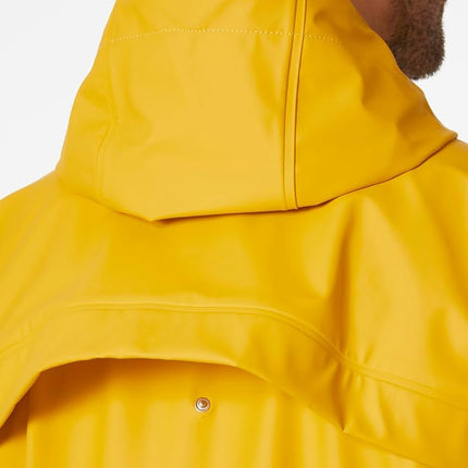 Helly Hansen Men's Moss Rain Coat, Essential Yellow, S