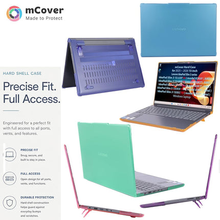 mCover Case ONLY Compatible for 2025-2026 15" Lenovo IdeaPad Slim 3 15AHP10 / 15ARP10 / 15IRH10 / 15IRU10 Series Windows Computers (NOT Fitting Any Other Lenovo Models) (Black)