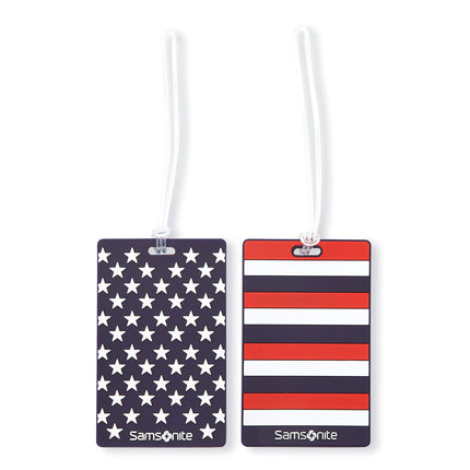 Samsonite Designer Luggage ID Tag, Stars & Stripes, One Size