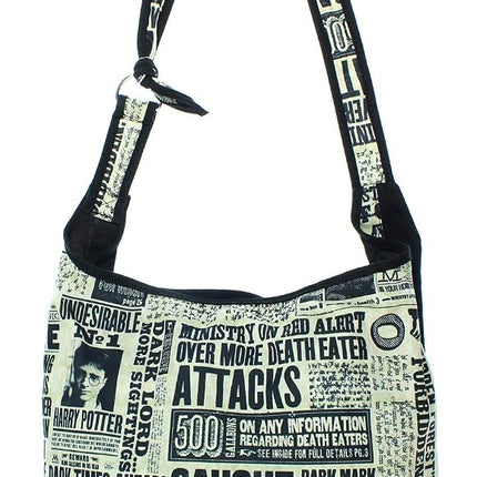 Sac à bandoulière Hobo Harry Potter Daily Prophet Poudlard Sac à main