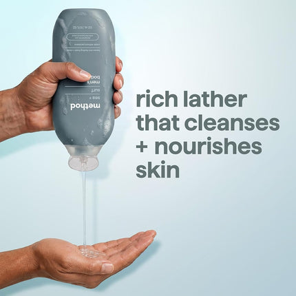 Method Men, Sea + Surf Body Wash, 18oz, 3 Packs, Packaging May Vary