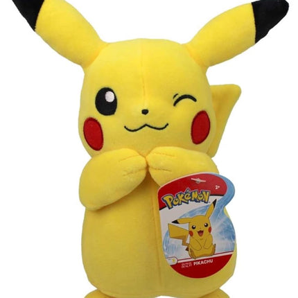 Pokemon 674 95245 EA 8" Plush-Pikachu #2, Multicol