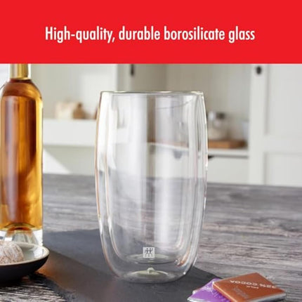 Henckels ZWILLING J.A. Zwilling ja henckels Sorrento Latte Glass, Glass, 2-Piece, 5 Pound