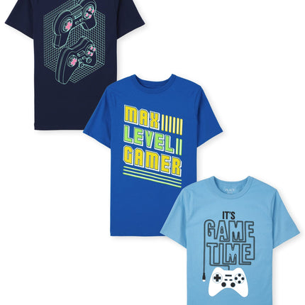 The Children's Place Boys Gaming Short Sleeve Grap