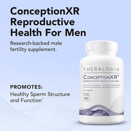 ConceptionXR Reproductive Health Male Fertility Supplements (90 Day Supply)