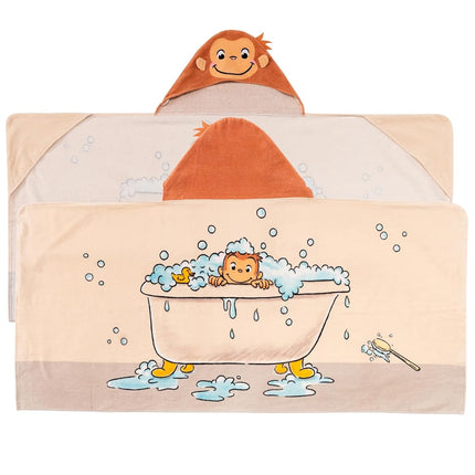 Curious George Monkey Kids Super Soft Bath/Pool/Be
