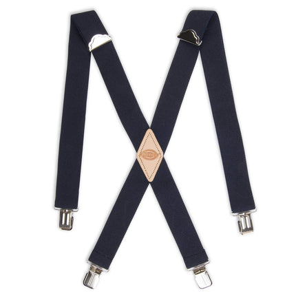 Dickies Men's 1-1/4 Solid Straight Clip Suspender,