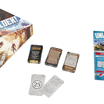 Space Cowboys Asmodee | Unlock 9! Legendary Adventures | Card Game | Ages 10+ | 1-6 Players | 60 Minutes Playing Time Multicolor ASMSCUNLOCK09EN