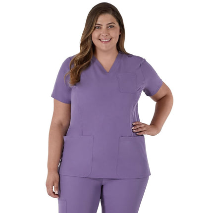 Hanes Women's Plus Size Healthcare Top, Moisture-W