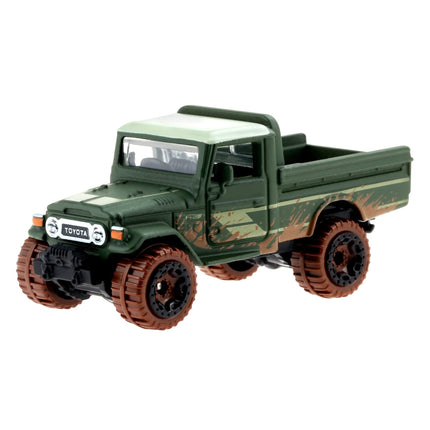 Hot Wheels 2022 - Toyota Land Cruiser - Vehículos Todoterreno con Lodo 4/5 [Verde]
