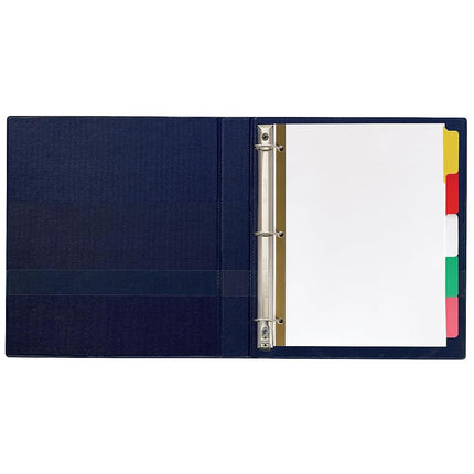 Avery Big Tab Write & Erase Dividers, 5 Multicolor Tabs, Case Pack of 48 Sets (23076)
