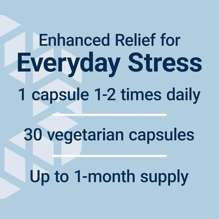 Life Extension Natural Stress Relief, 30 vegetarian caps