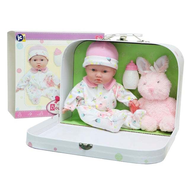 JC Toys - La Baby Travel Case Gift Set| Caucasian 