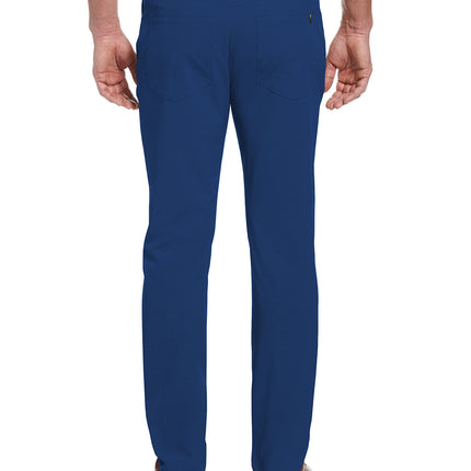 Callaway Men’s EverPlay 5-Pocket Golf Pants with Comfort Waistband, Stretch Non-Iron Fabric, Moisture-Wicking, Tapered Fit, Deep Navy HTR, 34W x 32L