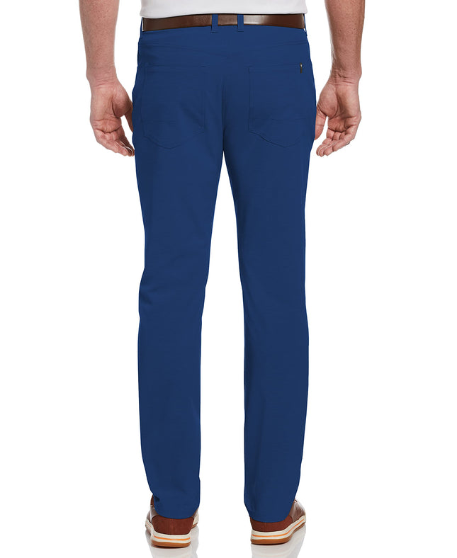 Callaway Men’s EverPlay 5-Pocket Golf Pants with Comfort Waistband, Stretch Non-Iron Fabric, Moisture-Wicking, Tapered Fit, Deep Navy HTR, 34W x 32L