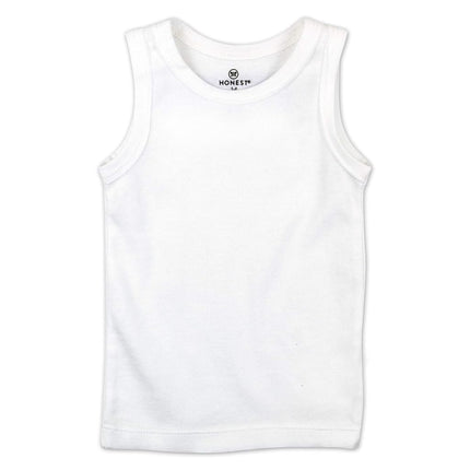Camisetas HonestBaby de manga larga, paquete múltiple, 100% algodón orgánico para bebé, niño pequeño, niños y niñas, blanco brillante, 3-6 meses
