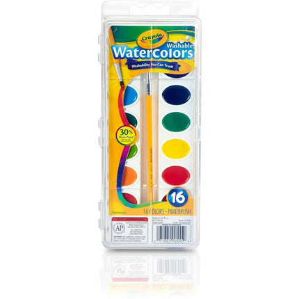 Crayola Watercolor Set: 1 set, 16 colors, Multicolor