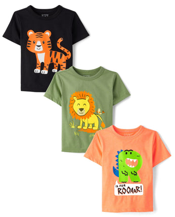 The Children's Place Baby and Toddler Boys' Animal