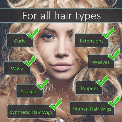 RemySoft One Twenty Three Loops - Brosse à boucles - Sans danger pour les extensions de cheveux, les tissages et les perruques par RemySoft