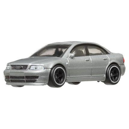 Hot Wheels Premium Audi S4 Quattro, Car Culture Circuit Legends Vehicles for Kids 3 Years Old & Up and Adult fans and Collectors, Premium Collection of Car Culture 1:64 Scale Vehicles, HRV81