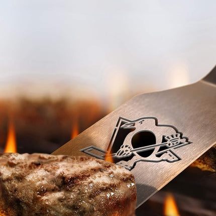 Spatule de barbecue en acier inoxydable NHL Pittsburgh Penguins Spirit Series
