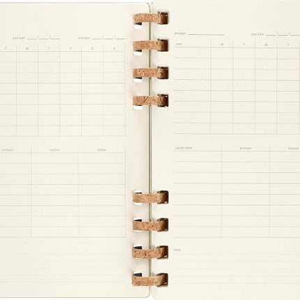 Moleskine Akademischer Monatsplaner 2023 -2024, 12-Monats-Wochen-und Monatsplanner, Universitätskalender mit Festem Einband, Größe: XL 20 x 25 cm, Crush Kiwi
