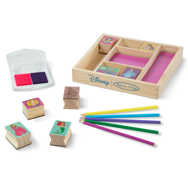 Melissa & Doug Disney Princess Wooden Stamp Set: 9