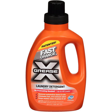 Permatex 22340 Fast Orange Grease X Mechanic's Laundry Detergent, 40 fl. oz.