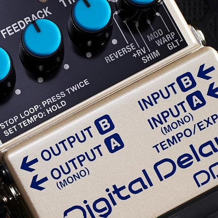 BOSS DD-8 Digital Delay Pedal, Diverse Sonic Range And Maximum Delay Power
