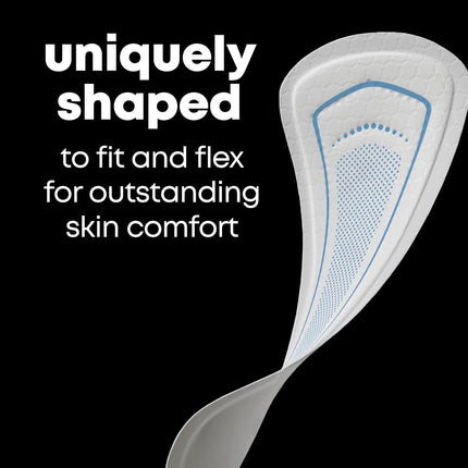U by Kotex Curves Regular Liners, Unscented, 40 Count (Pack of 8)