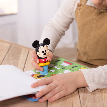 Melissa & Doug Sticker Wow 24-Page Activity Pad and Sticker Stamper, 300 Stickers, Arts and Crafts Fidget Toy Collectible Character � Disney Mickey Mouse