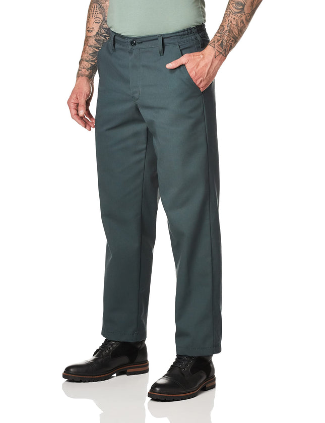 Pantalon de travail homme Red Kap à empiècements élastiques avec rétention des couleurs et traitement anti-salissures