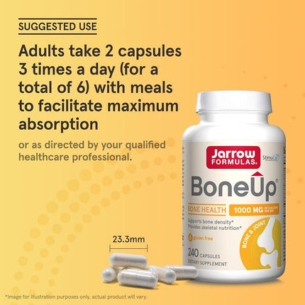 Jarrow Formulas Bone-Up, Promotes Bone Density, 240 Capsules