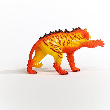Schleich Eldrador - Lava Tiger Toy Figurine - Kids Ages 7+ | 70148