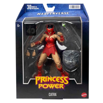 Masters of the Universe Masterverse Catra Action Figure with Accessories, 7-inch MOTU Collectible Gift