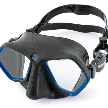 Seac Raptor Mask - Black/Blue
