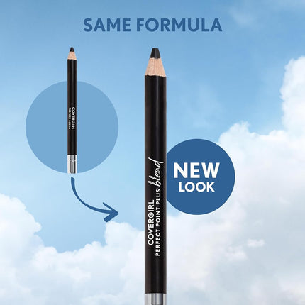 Perfect Blend Eye Pencil - 100 Basic Black by CoverGirl for Women - 0.3 oz Eye Pencil