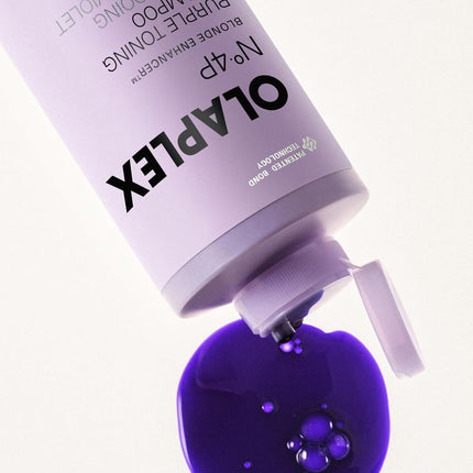 OLAPLEX N°.4P Blonde Enhancer Purple Shampoo | Toning Hair, 250 mL
