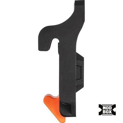 Klein Tools 54805MB MODBox Utility Cart Ladder Holder, Storage Hooks, Holds Ladder Vertically or Horizontally on MODBox Utility Carts