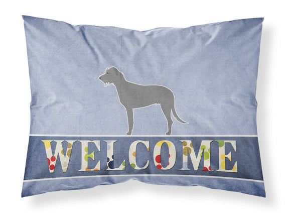 Caroline's Treasures Irish Wolfhound Welcome Pillo