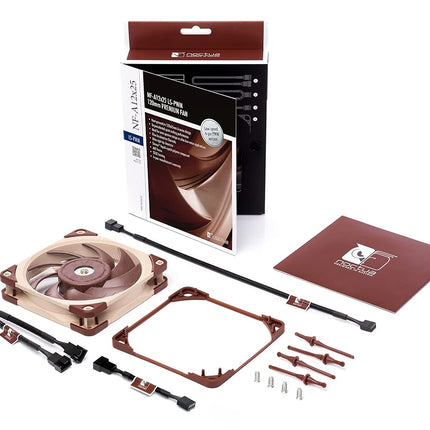 Noctua NF-A12x25 LS-PWM, High-Performance Whisper Quiet Fan 120mm