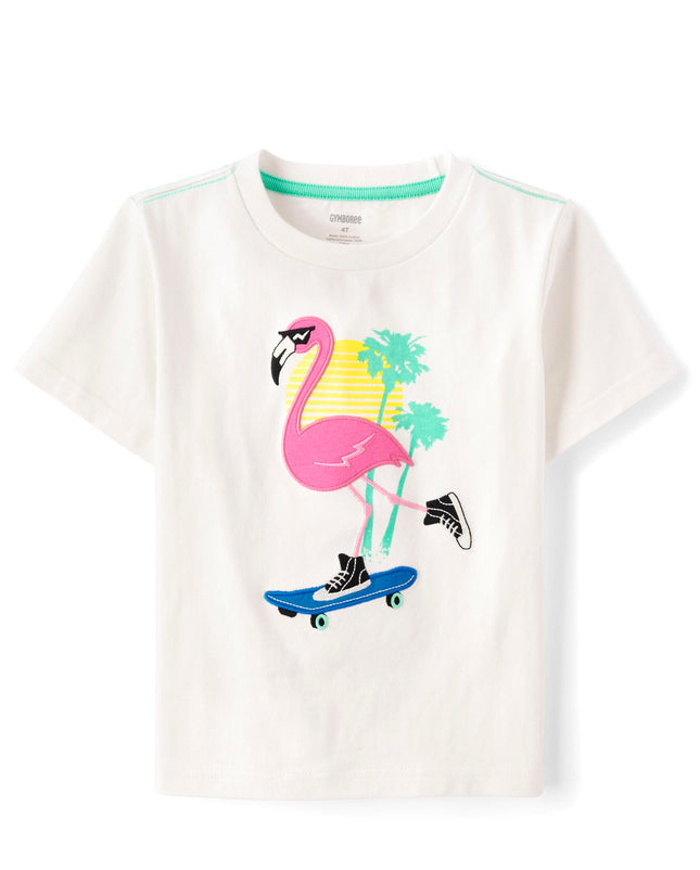 Gymboree Boys' and Toddler Embroidered Graphic Sho
