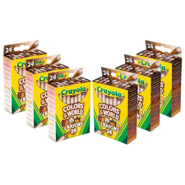 Crayola Bulk Crayon Set, Colors of The World, Mult