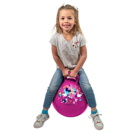 Hedstrom Hopper Ball, Jumping Ball for Kids, Inflates up to 15", Minnie Mouse