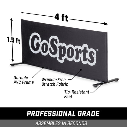GoSports Pickleball Ball Barrier 3 Pack - Court Dividers for Pickleball Courts