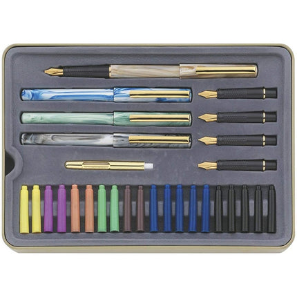 STAEDTLER Steel Calligraphy Pen Set 33 Pieces