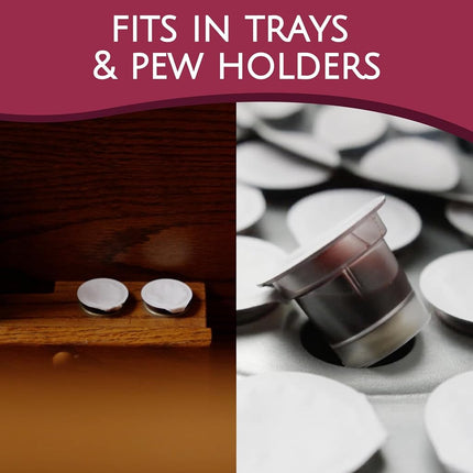 TrueVine Top & Bottom Communion Cups and Wafer Set - Prefilled Cups with Fresh Unleavened Bread & Grape Juice - Carefully Packaged & Easy to Open, Ideal First Communion Favors for Guests (100 Count)