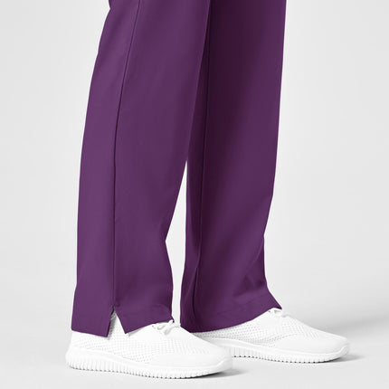WonderWink Women's Drawstring Scrub Pant Medical, Eggplant, 5X